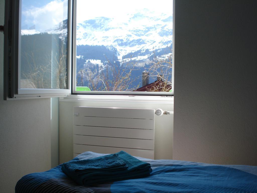 Chalet Viola Wengen Esterno foto