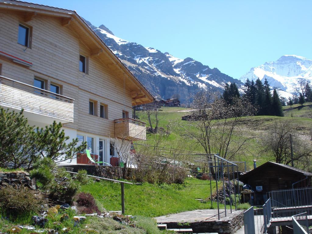 Chalet Viola Wengen Esterno foto